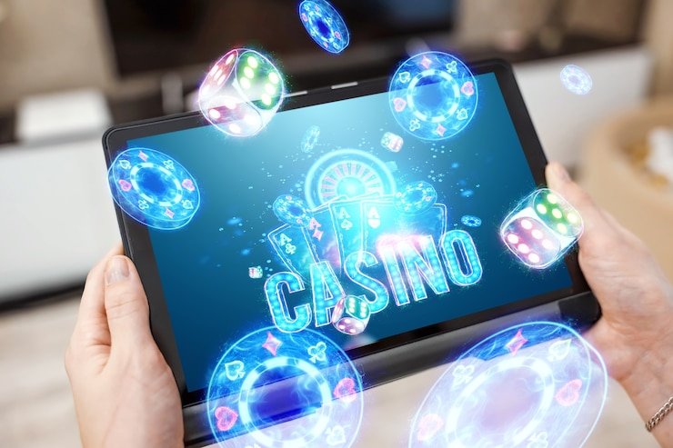 Pengguna mobile membaca batas informasi situs